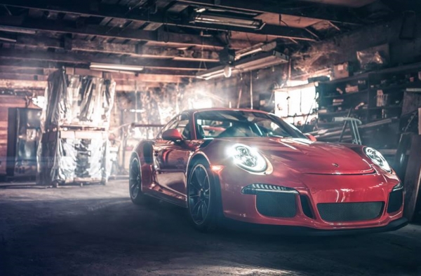 红色妖姬保时捷911 GT3 RS改装 大眼红衣显妩媚