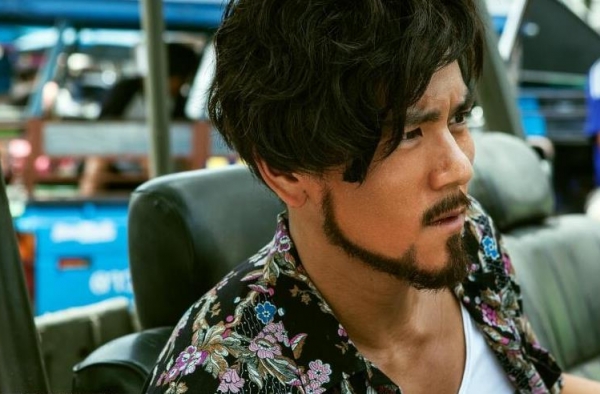 彭于晏《湄公河行动》发型 凌乱胡渣男依旧辣么帅