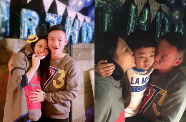 杨威庆祝结婚8周年 晒家人合影显甜蜜