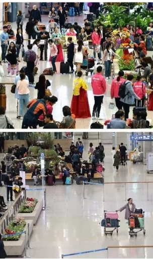 中国全面中断赴韩团体游 济州街道万分冷清
