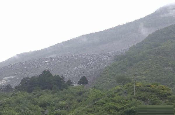 四川茂县灾区出现二次垮塌 相关人员已经全部撤离