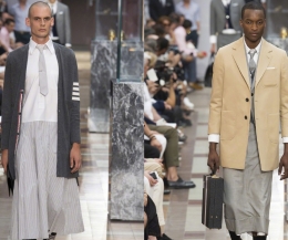 ThomBrowne2018春夏男装 打破常规思维的裙装