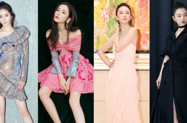 礼服杀手！杨幂娜扎吕佳容吴倩美成小仙女 狂吸眼球