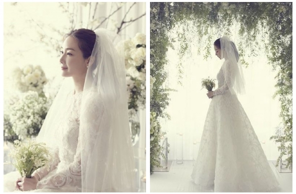 崔智友婚礼照片公开 网友：依旧那么美