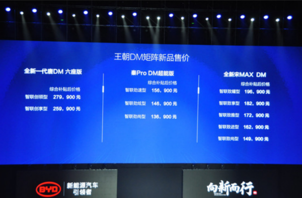 高性能MPV比亚迪宋MAX DM正式上市 售价14.99-19.69万
