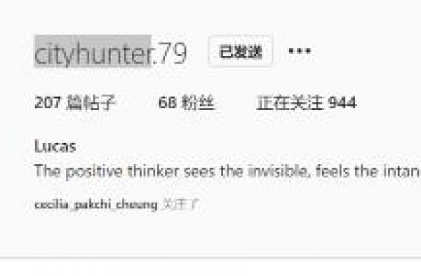张柏芝谢霆锋长子Lucas社交账号曝光 个人简介超霸气