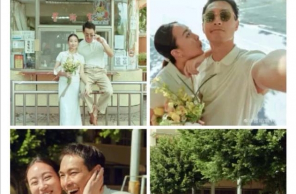 杨祐宁官宣结婚，妻子孕肚隆起明显，即将升级当爸幸福难掩